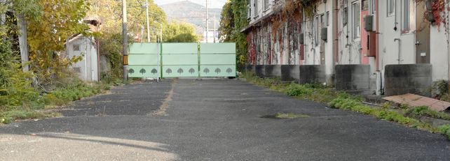 連棟住宅の中間住戸のイメージ