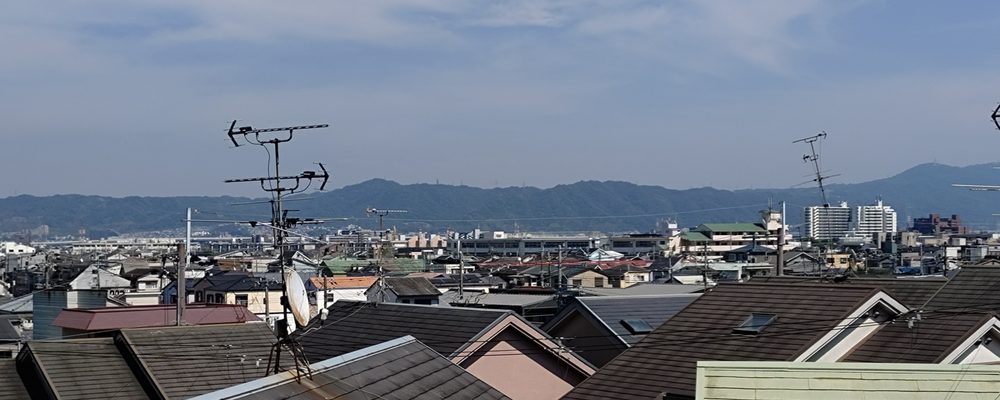 池田市の街並み