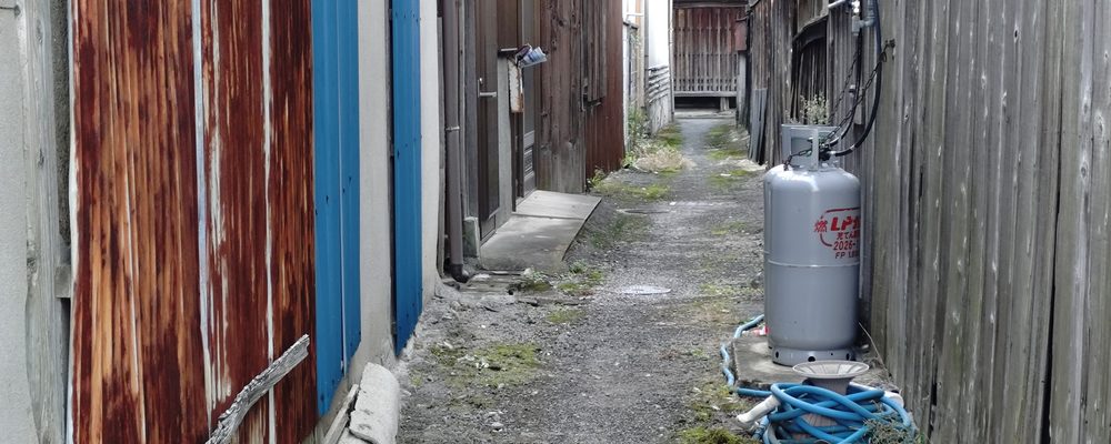 柏原市の街並み