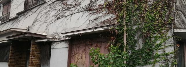 連棟住宅の端の住戸のイメージ