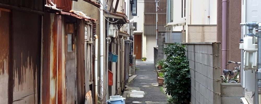 浪速区の街並み