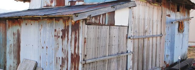 連棟住宅の中間住戸のイメージ