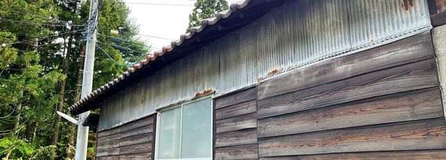連棟住宅の端の住戸のイメージ